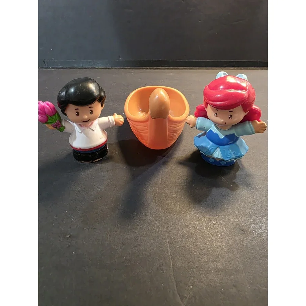 Fisher Price Little People Disney Princess Ariel and Eric's “Boat Ride” Rare